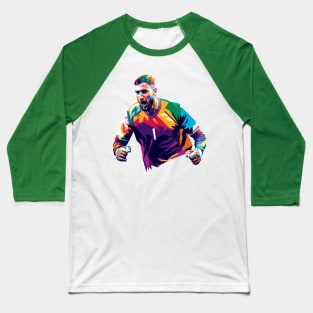 Gianluigi Donnarumma Pop Art Baseball T-Shirt